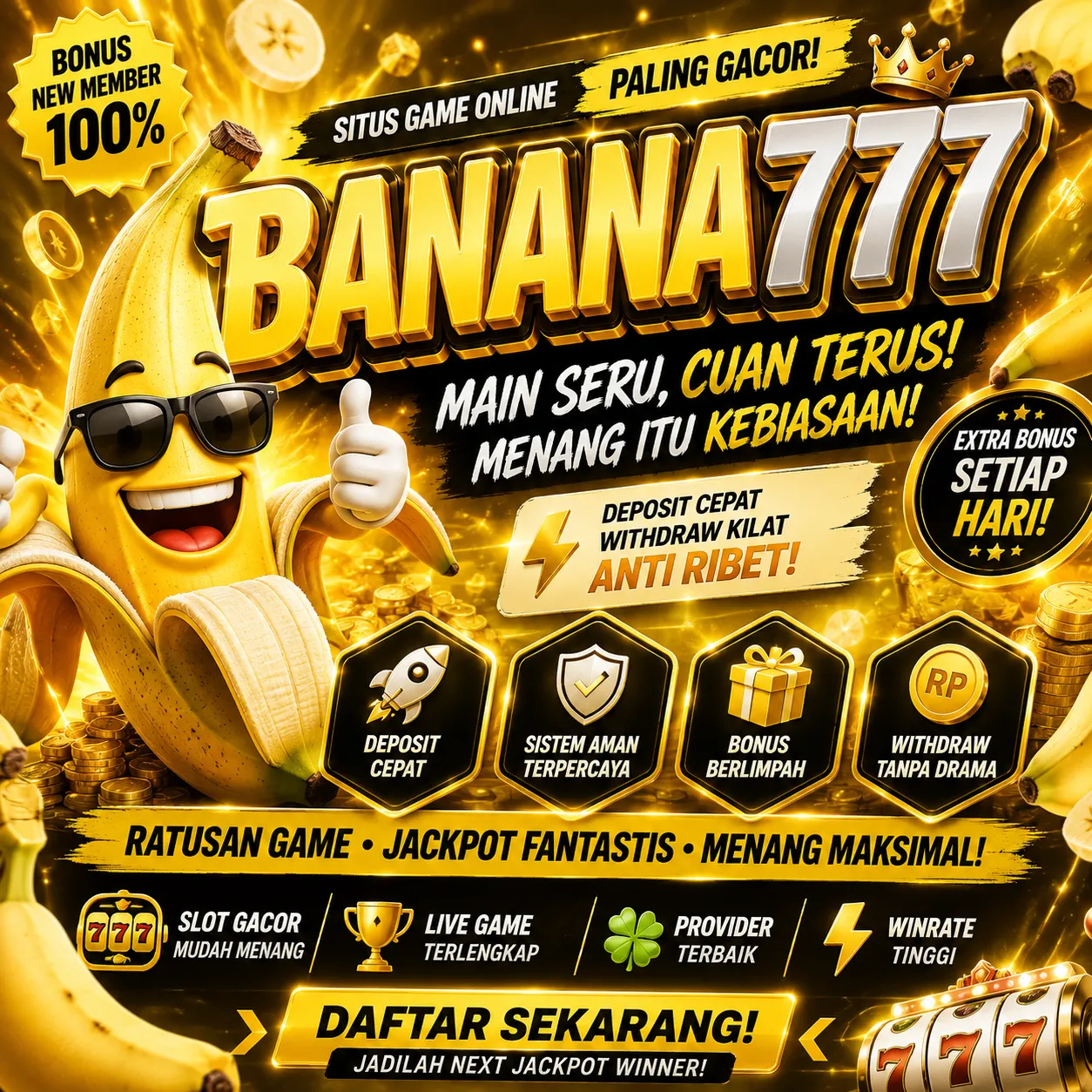 BANANA777 Banner